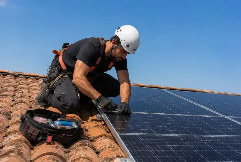Maintenance et monitoring de panneaux solaires à Auterive