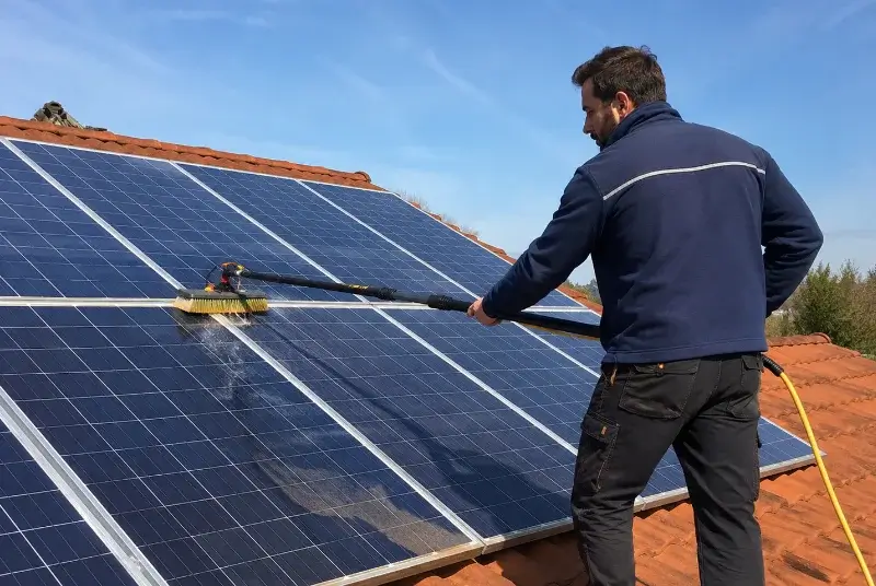 Nettoyage et entretien de panneaux solaires à Auterive